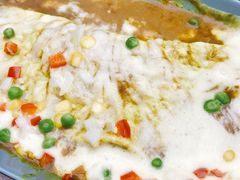 芝士焗咖喱蛋包饭-长勺子东南亚(街道口店)