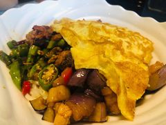 茄子肉丁鸡蛋拌面-文三里屯面馆(三里屯店)