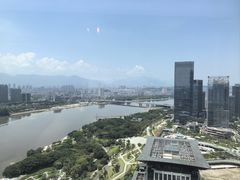 -三迪希尔顿酒店欢厨自助餐厅·高空闽江全景