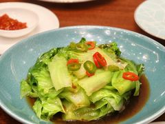 白灼唐生菜-明阁 Ming Court(广州朗豪酒店)