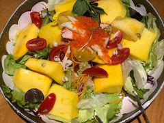 芒果蟹柳色拉-渔寿司·日本料理(艾尚天地店)