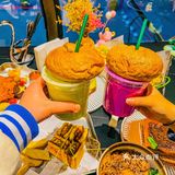 上面是全麦贝果，都是低卡低脂，颜值也好高