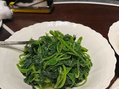 白灼番薯叶-杭州西子湖四季酒店·金沙厅