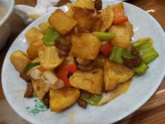 炸土豆块-清真·益鑫羊肉手抓馆(花园北街店)