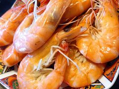 鲜活海白虾-日进一片海.生腌海鲜火锅.宵夜烧烤(三里屯总店)