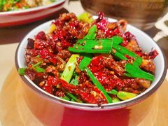 宫爆板筋-山石榴·贵州菜(丰盛里店)