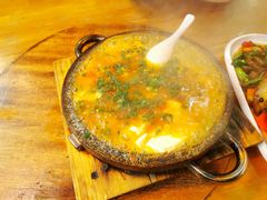 石锅嫩豆腐-郑件洋芋饭庄