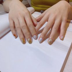 -复古绿·少女主题美甲美睫