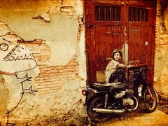 -槟城街头艺术街区