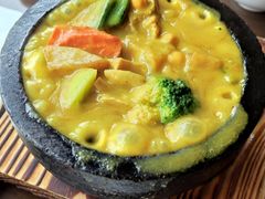 时蔬咖喱锅-枣子树素餐厅(铂金城店)