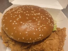 香辣鸡腿堡-肯德基(新市百店)