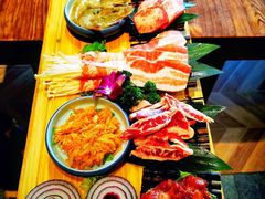 -明洞阿姨·韩式酱蟹烤肉·创意料理(三元桥店)