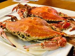 白灼梭子蟹-望海潮海鲜店 特色家常菜(在海一方店)