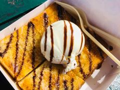 香草冰淇淋厚吐司-阿信厚吐司(曾厝垵店)