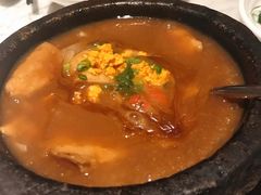 海胆虾怪酱炖老豆腐-青雅中餐厅(大连金石滩绿发希尔顿度假酒店)
