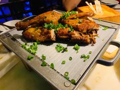 绿茶葱香烤鸡-绿茶餐厅(乐峰广场店)