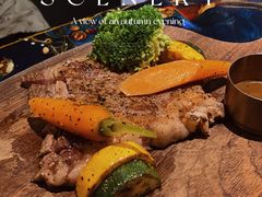 炭烤安格斯M5眼肉牛排-第101座花园餐厅(湖滨88店)