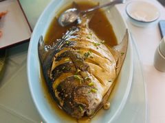 清蒸金鲳鱼-靓湾海鲜·海景餐厅(小麦岛店)