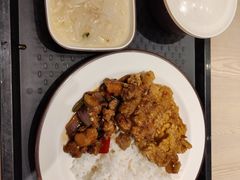 新版功夫鸡腿套饭-乡村基(渝中区得意世界餐厅)