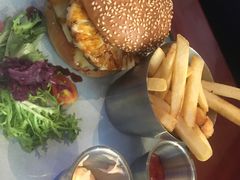 夏威夷照烧牛肉汉堡-bluefrog蓝蛙(水游城店)