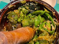 擂辣椒皮蛋-昱龙大盆牛蛙馆(三兴街总店)