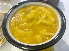 浓汤烩鱼肚锅-老浒记烤鸭-北京菜(琉璃厂店)