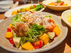 芒果鲜虾沙拉-沛家·西餐Brunch·直火料理