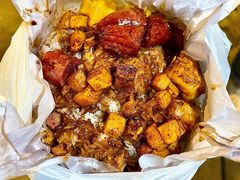 糯米饭加腊肠-权记骨粥