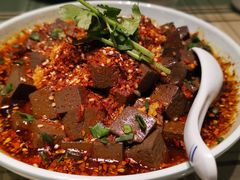 辣子蒜羊血-大厨小馆(华阳城店)