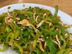 青椒炒肉-姥家春饼店(漳州二路店)