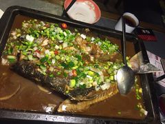 -探鱼·鲜青椒爽麻烤鱼(中天广场店)