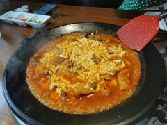 八爪鱼微辣-红辣椒八爪鱼特色韩国料理
