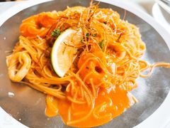 鲜虾浓汁天使面-The Rug Cafe(王府中环店)