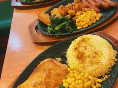 鸡排烤饭-萨莉亚意式餐厅(新洲佐阾新邑店)