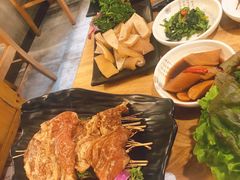 -草家酱蟹炭火烤肉店(珲春南路一店)