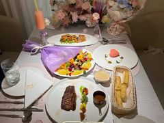 桃红气泡酒-PARFUM FLORAL花境法餐(南京首店)