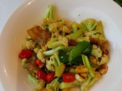 生炒有机菜花-月福京味斋·烤鸭店·北京菜(鼓楼总店)