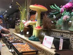 自助取餐区-芭菲盛宴·环球美食(锦城万达广场店)