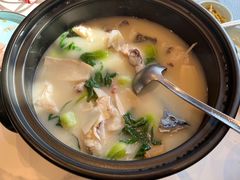 千岛湖鱼头浓汤-杭州西湖柳莺里酒店·闻莺厅