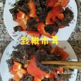 超级抗衰老的快手菜之彩椒炒木耳！