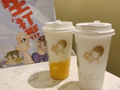 生打椰椰奶冻-喜茶(上海五角场万达店)