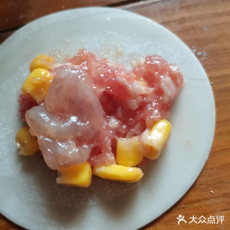 在家包饺子吃