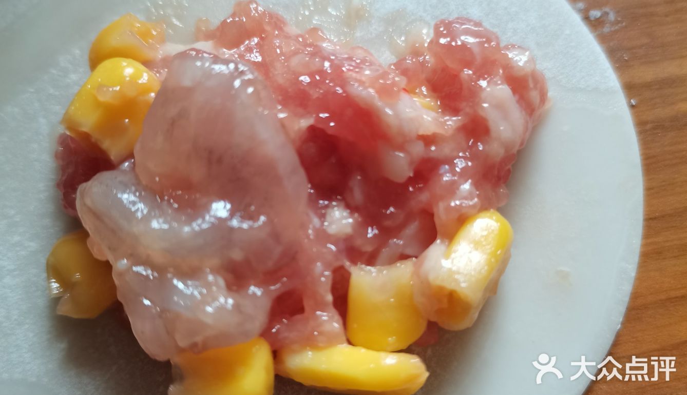 在家包饺子吃