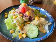 混合生菜沙拉-韩热料理(永嘉天地店)