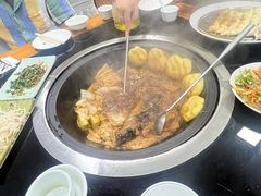 -北京龙庆四季香农家饭庄·灶台鱼·碳烤虹鳟鱼(龙庆峡店)