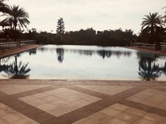 -海悦山庄酒店-花园泳池