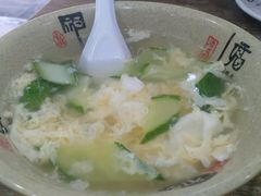 鸡蛋瓜片汤-吃不够开口馅饼店(小西路店)