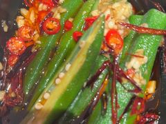 凉拌秋葵-聚味瞿记·龙虾堂(坡子街店)