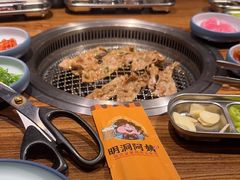 -明洞阿姨·韩式酱蟹烤肉·创意料理(三元桥店)