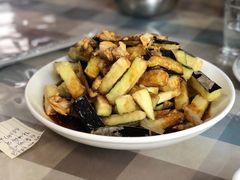 蛤蜊肉拌茄子-华春餐馆(鱼山路店)
